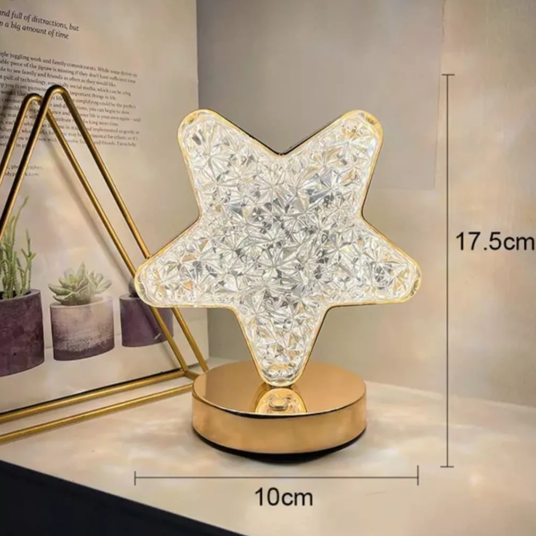 Miniatura 3 de Lampara Decorativa De Cristal Recargable